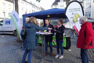 Infostand der BUND Ortsgruppe Moers - 10.10.2020