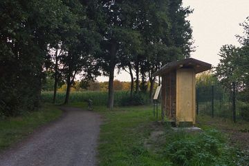 Insektenhotel in Schermbeck in der Straße "Im Bruch" 